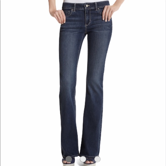 WHBM, Blanc Jeans Size 6S EUC Medium Wash - Picture 1 of 7